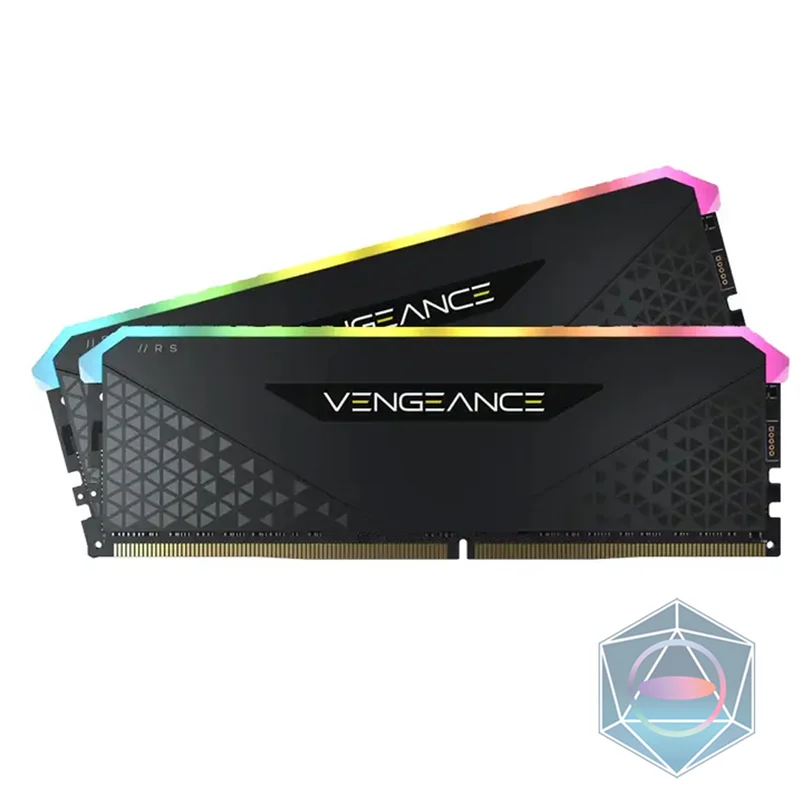 رم کورسیر دسکتاپ DDR4 دو کاناله 3200 مگاهرتز CL16 مدل Vengeance RGB RS ظرفیت16*2-(32 گیگابایت)
