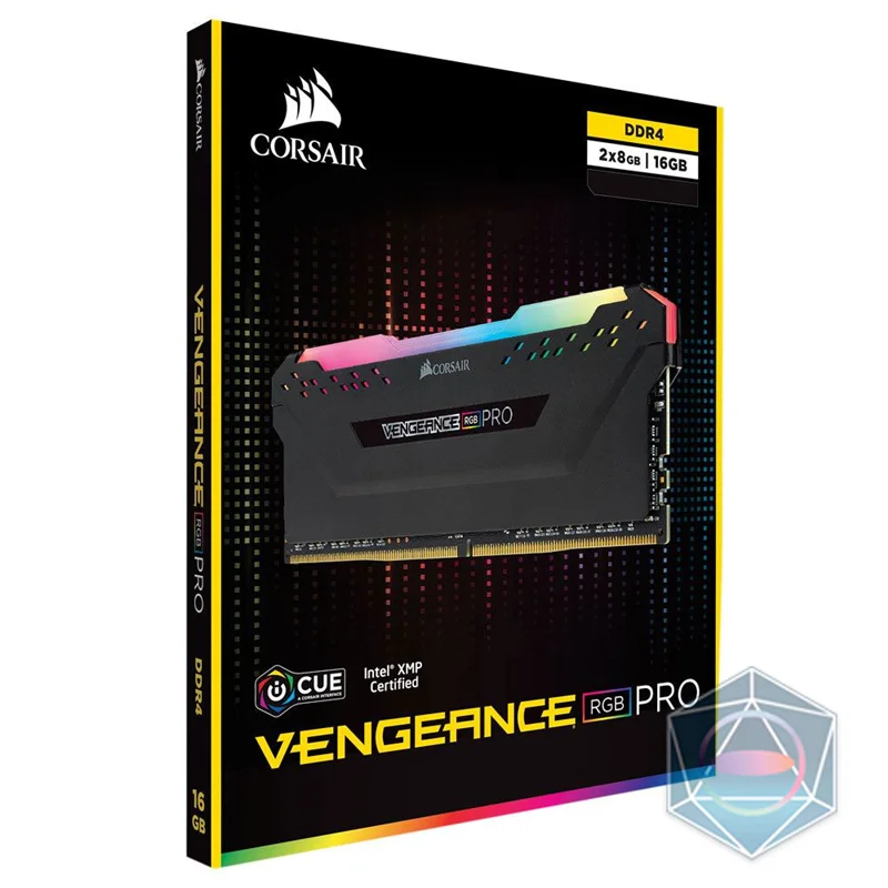 VENGEANCE RGB PRO Black 16GB(2*8GB) 3600MHzرم کورسیر